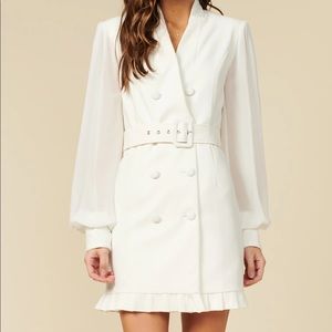 NWT Adelyn Rae Ayva Blazer Dress with Belt